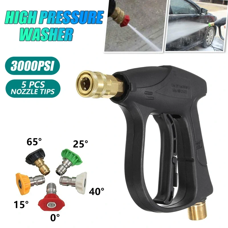 MATCC 200BAR/3000PSI High Pressure Washer With 5 Nozzles for Car Pressure Power Washers