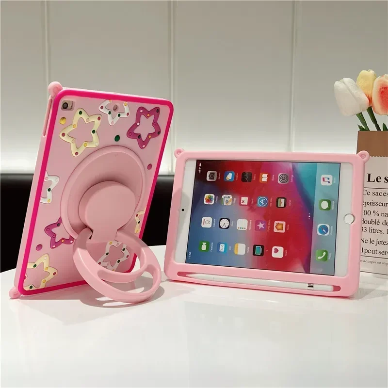 For iPad Mini 7 2024 10.9 10th 10.2 9th 8 Generation Case Kids Tablet Cover for iPad Air 123 4 5 Pro 11 2024  9.7 2017 2018 Case