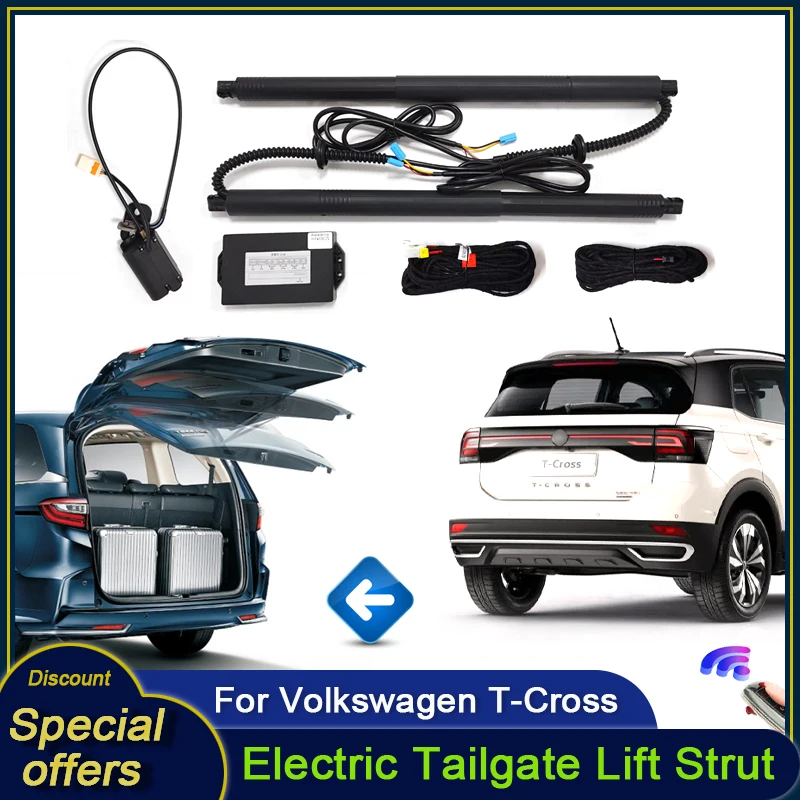 For Volkswagen VW T-Cross Taigun Tacqua 2023 2024 Car Electric Tailgate Strut Vehicle Power Rear Door Lift System Kit for Trunk