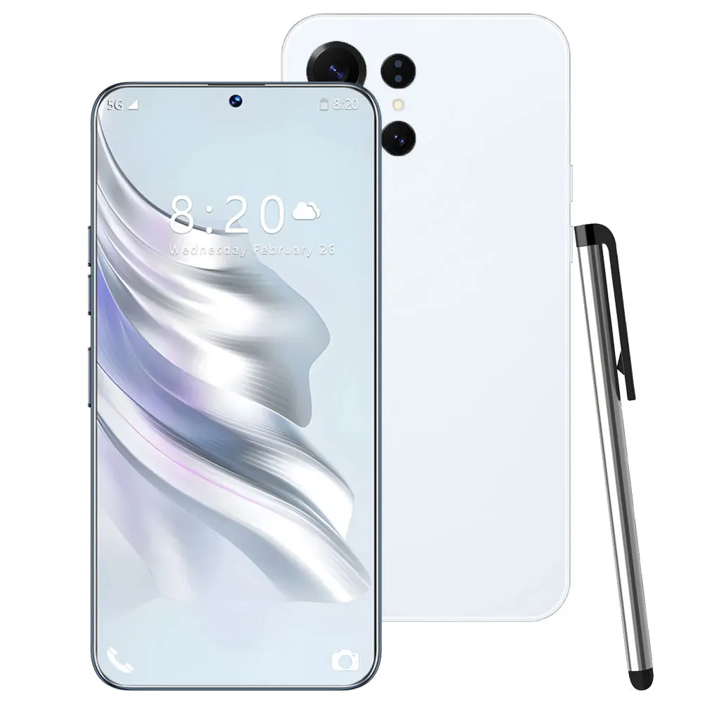 2026 Smartphone 5G voor SMS24 Ultra 7.3HD Mobiele Telefoon Android 14 72MP + 108MP 22G + 2TB 7800mAh Ontgrendeld Mobiele Telefoons Dual Sim