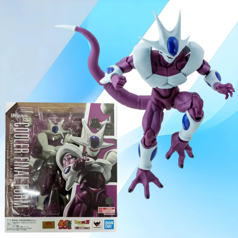 

Bandai Original Pack in Clash SHF DRAGON BALL COOLER FORM FINAL 40th Anniversary Figure Finished Model Kit Anime Action Toy