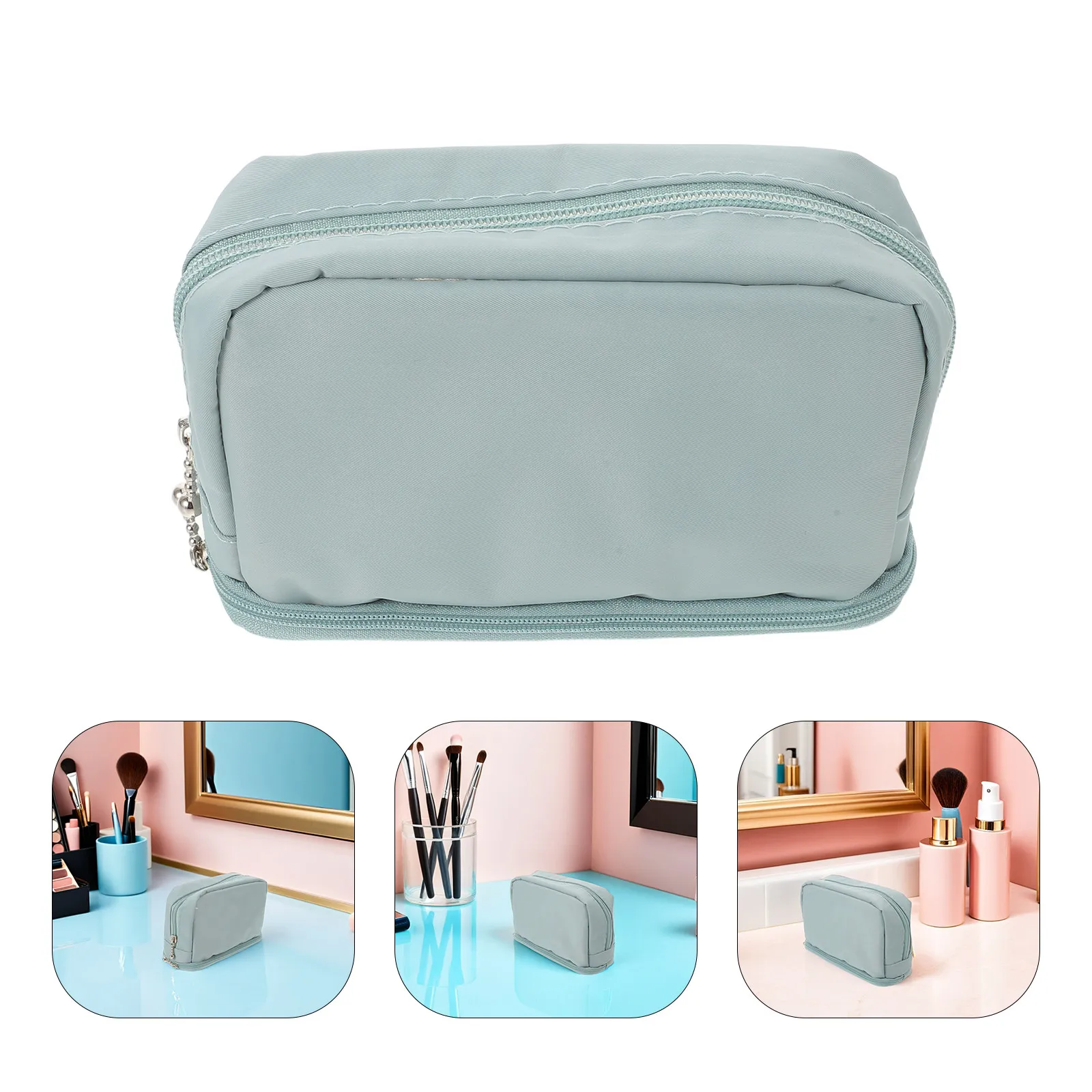 Storage Makeup Organizer Holder Brush Travel Halloween Christmas Brush Holder Bag Compact Makeup Bag Brush Storage Organizer