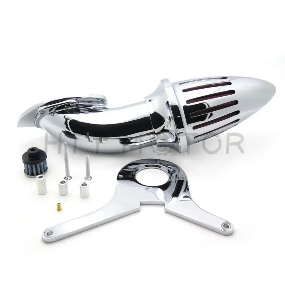 Motorcycle Air Cleaner Kits Filter For Honda 1986-2019 Shadow Aero 750 VT750 All Year Chromed 4
