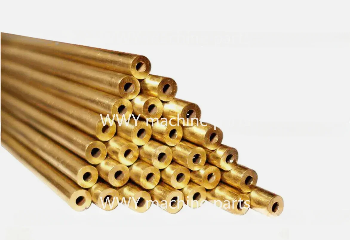 100pcs 0.3-1.5X400mm EDM Drilling Electrodes Single-Channel Brass Copper Tube