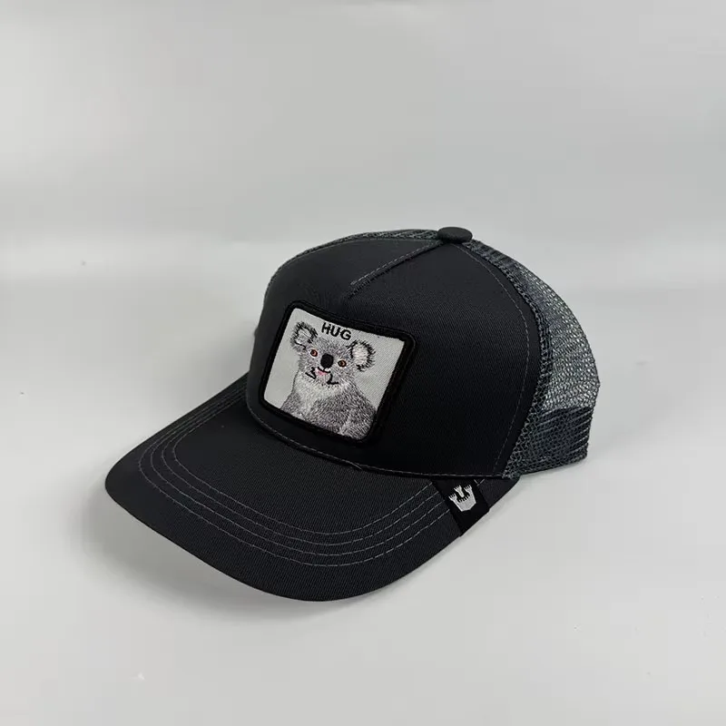 

Goorin Bros The Original Trucker The Koala Ground Dog King Kong Mens Winter Caps Soft Cap Baseball Cap Animals Black Hat Caps