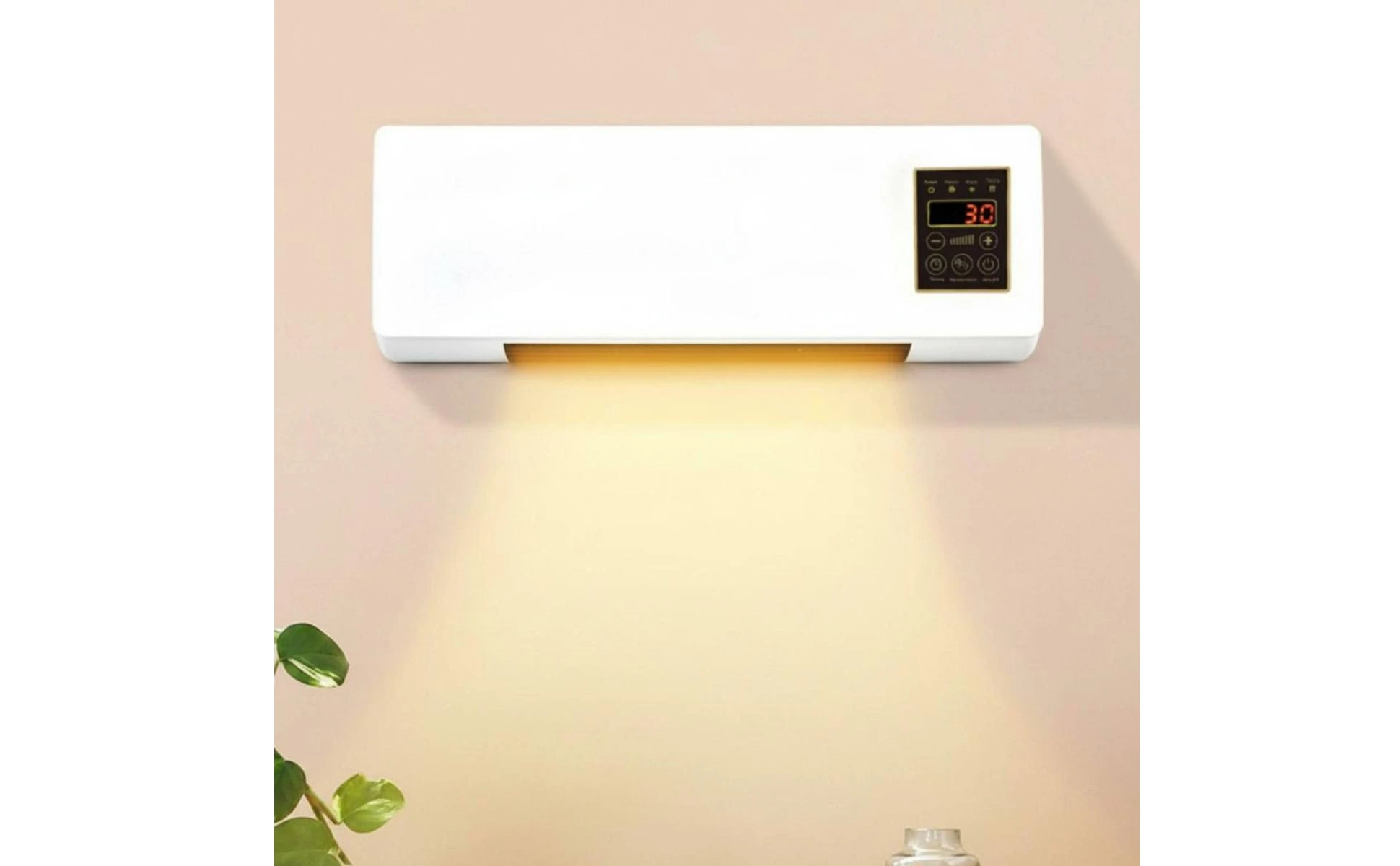 Heater and Air Conditioner 2-in-1 Wall Mounted Heater Cooler Ductless Air Conditioner 6-Hour Timer Climate Control Single Heater and Air Conditioner 2-in-1 Wall Mounted Heater Cooler Ductless Air Conditioner 6-Hour Timer Climate Control Single