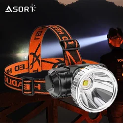 Headlamp USB Rechargeable Led Headlight Waterproof Camping Cycling Portable Mini Headlamp Ultra Bright Fishing Head Flashlight