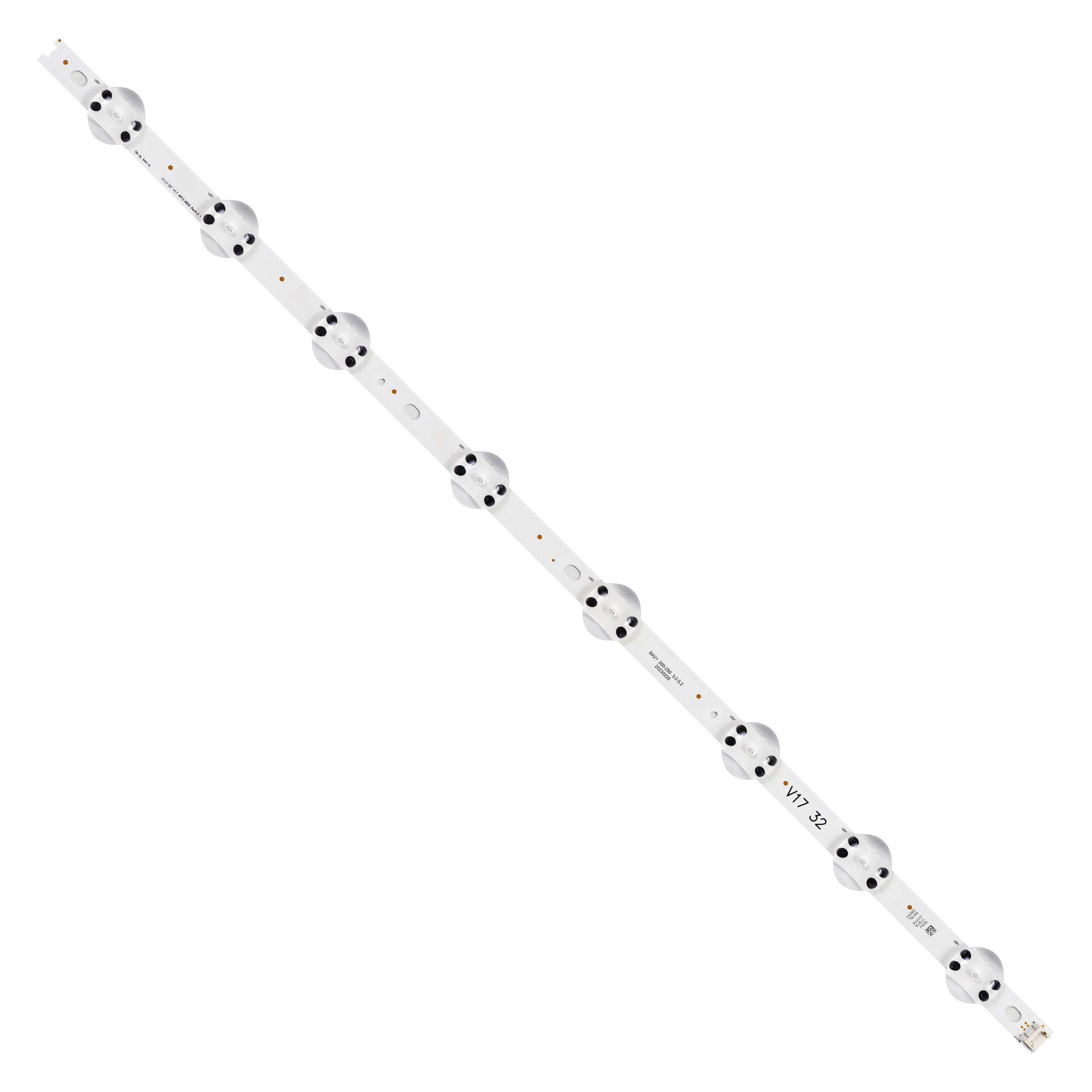 1Pcs LED Bar 8leds for 32" TV 6916L-2855B 32 V17 V18 8LED 2855A Rev0.0 32LJ510U-ZA 32LJ510V HC320DXN-ABSL1-2143 LC320DXE(FK)(A2)
