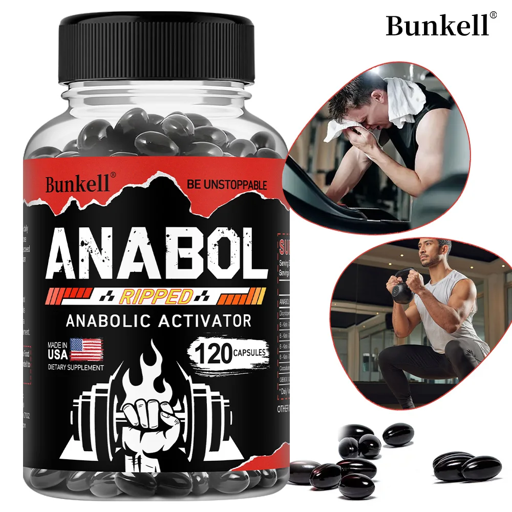 

Men’s Muscle Builder Capsules - Ashwagandha, Tribulus, Boosts Muscle, Strength and Endurance, Strength & Hormone Balance Support
