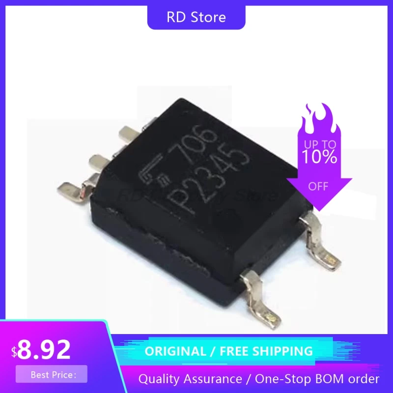 

10PCS TLP2345 SOP-5 Optoelectronics/LED Photoelect Optocouplerricity Free Shipping