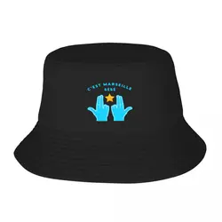 New C'est marseille bébé JUL & OM champion's league star Bucket Hat Male boonie hats Brand Man Caps Caps For Women Men's