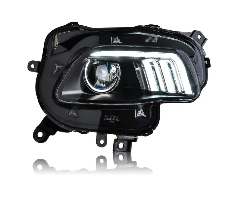 

2014-2015 for Jeep LED Cherokee Headlight with Bi-xenon Projector Day Running Light