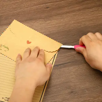 2件裝信封刀,不銹鋼輕柄,快遞包裹切割器,信封郵件開啟器,適用於包裹箱開啟 10 最佳銷售 信封開啟器 - №9