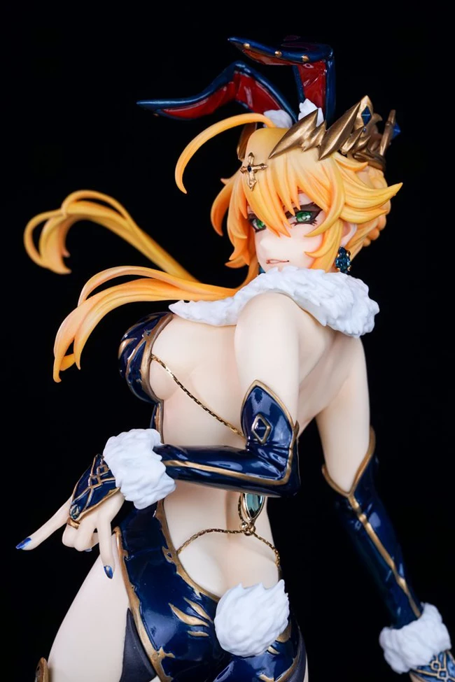 1/6 anime coelho menina destino/stay night sabre kit kawaii resina gk diy montagem branca gk modelo estátua brinquedos boneca coleção presentes