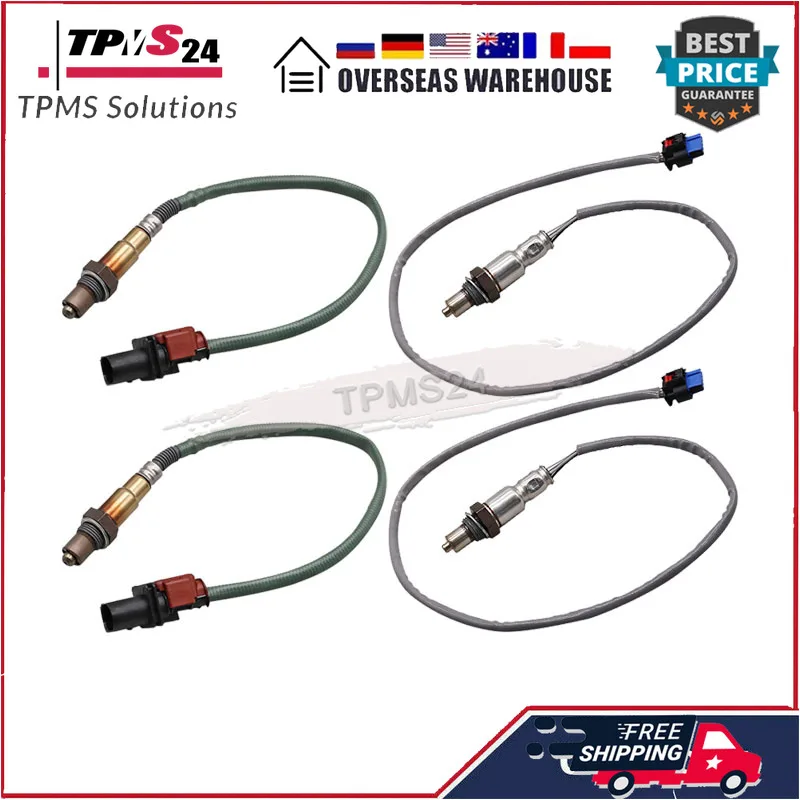 Upstream & Downstream Oxygen Sensor O2 Sensor Lambda Sensor E1GA-9Y460-GA JL3A-9G444-AC For 2019-2021 FORD EDGE 2.7L