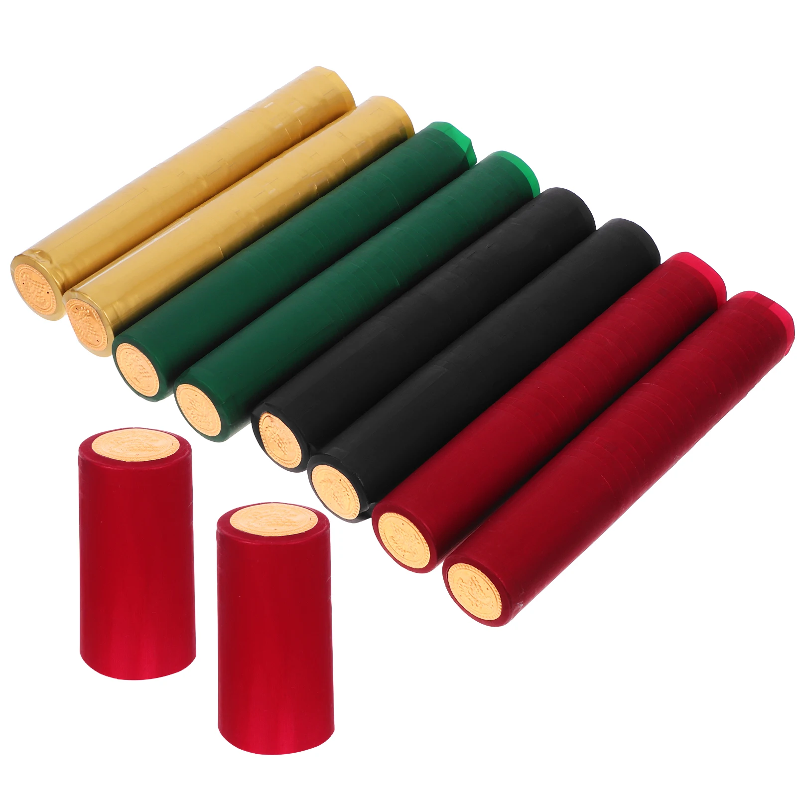 

200pcs Bottle Sealing Film PVC Heat Shrink Caps Red Stopper Glass Sealer Kitchen Bar Supplies