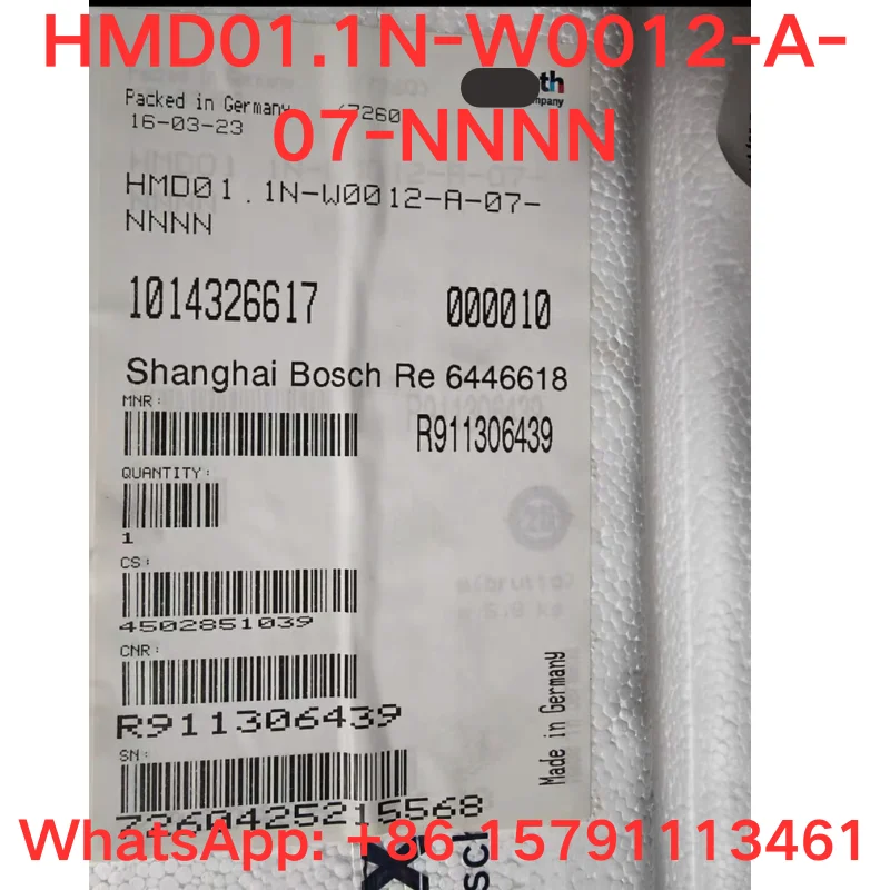 

New servo drive HMD01.1N-W0012-A-07-NNNN Fast shipping