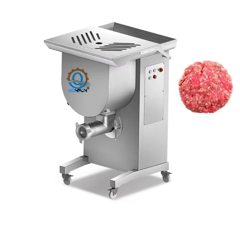 Qdmech Industrial 800-1000Kg/H Sausages Mixer Grinder Meat Grinding Machine