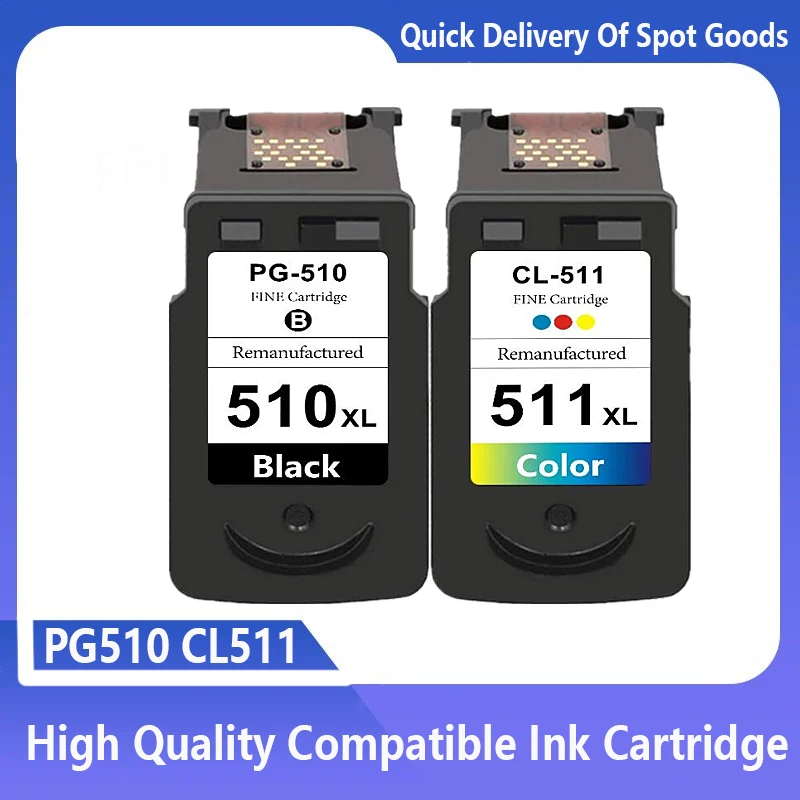 PG510 CL511 For PG-510 CL-511 Ink Cartridge For Canon Pixma IP2700 MP240 MP250 MP270 MP280 MP480 MP490 MP492 Printer