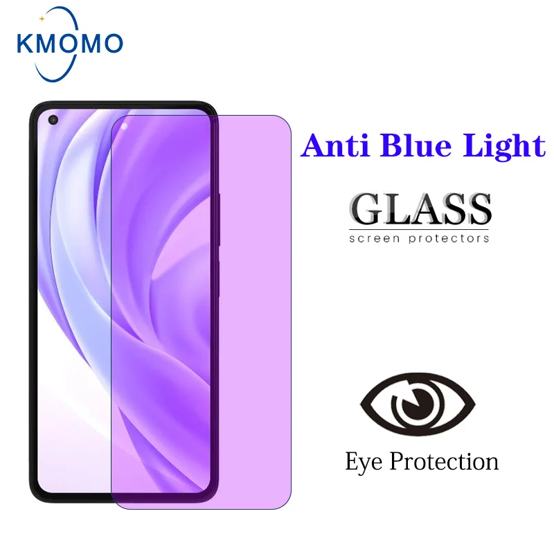 For Xiaomi Poco F6 Pro X6 M6 C65 F5 X5 M5 M5s F4 GT X4 M4 5G C40 X3 Nfc Tempered Glass Anti Blue Light Ray Screen Protector