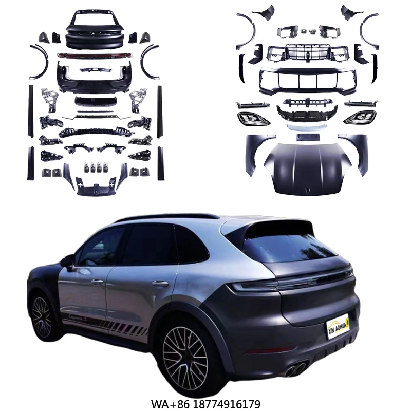 

New Offer Body Kit Auto Parts for 9Y0 2018-23 Modified 2024 Tubro SD Exterior Front and Rear Bumper Side Skirts