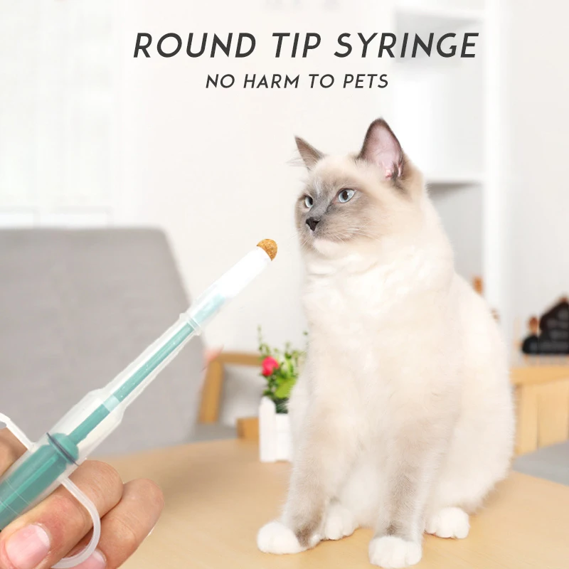 5pcs Pet Medicine Syringe Deworming Pills Pill Medicine Potion Milk Medicine Feeding Device Cats and Dogs Pet Supplies