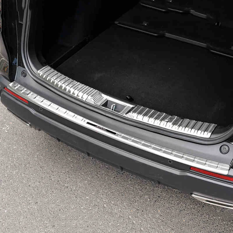 Stainless Steel Rear Bumper Protector Sill Trim Tail Trunk Guard Pedal Car Styling For Honda CR-V EX-L 2023  Accessories