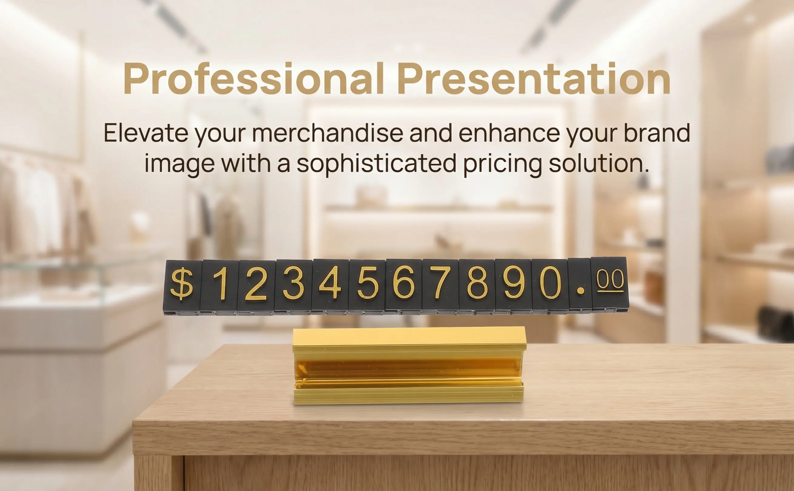 16Sets Price Tag Displays Adjustable Price Cubes Flexible Retail Jewelry Store Counter Signs Jewelry Tags for Selling