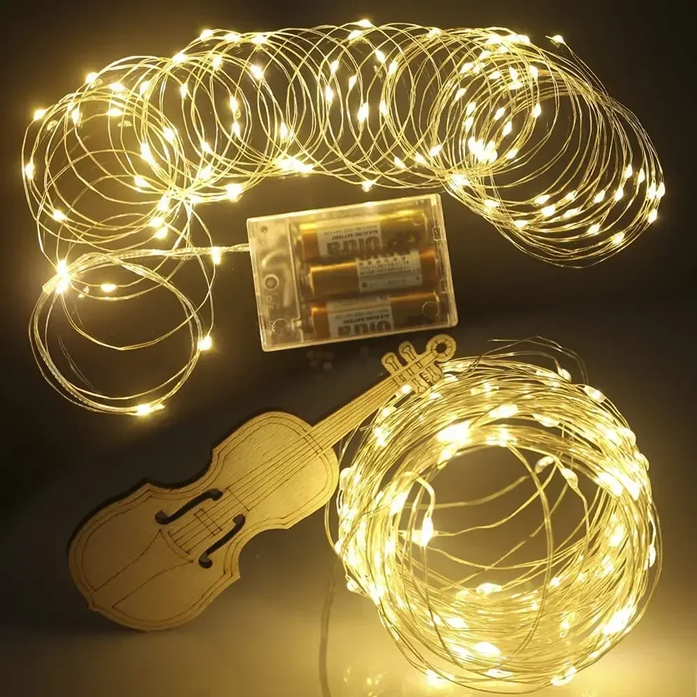 

1-30M LED String Light Copper Wire Led Garland Lamp Christmas Fairy Light For Christmas Tree Wedding Party Home Decoration