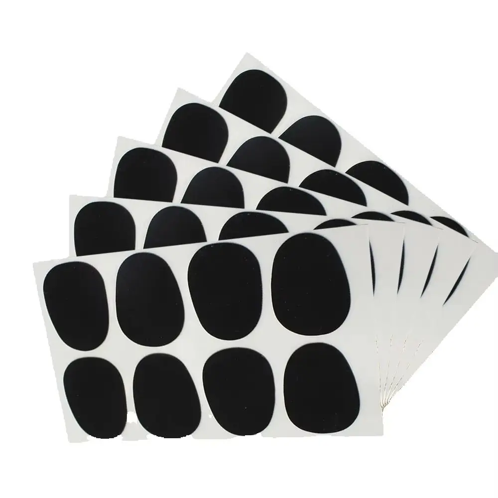 Saxophone Mini Mouthpiece Patches Pads Cushions 0.3mm/0.5mm/0.8mm Saxophone Mouthpiece Silicone Pads for Alto Tenor Saxophone