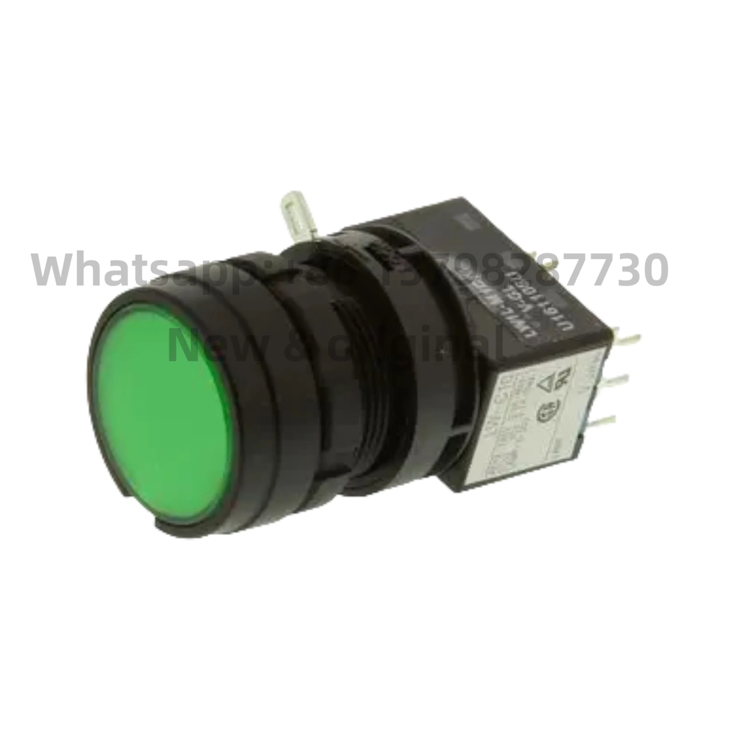 New original 22MM button switch with light LW1L-M1C14VG solder pin LW-C10 red green yellow blue Amber color Pure white