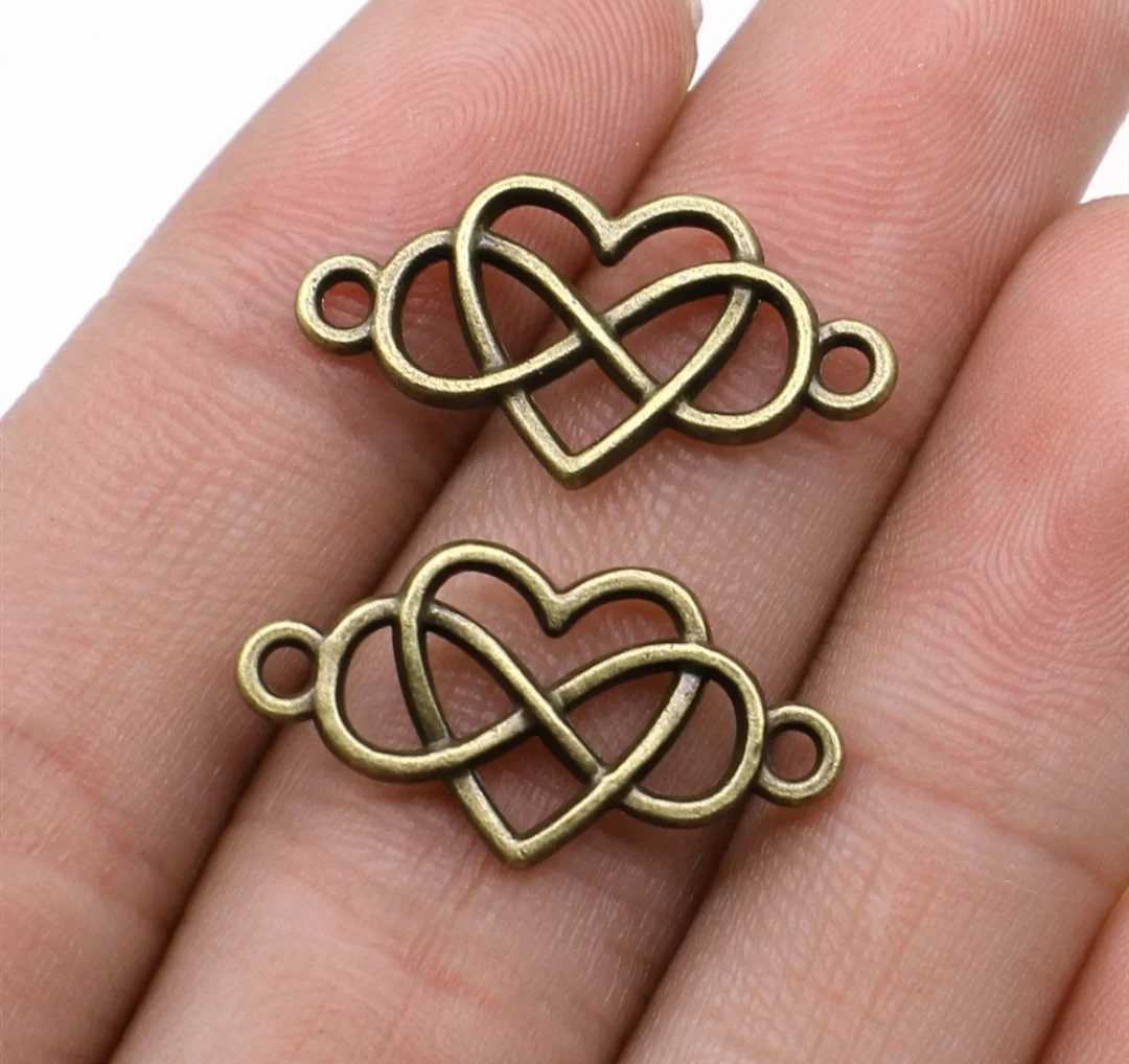 25pcs 13x25mm Zinc alloy metal tibetan silver,antiqued bronze plated connector T1114 for jewelry making