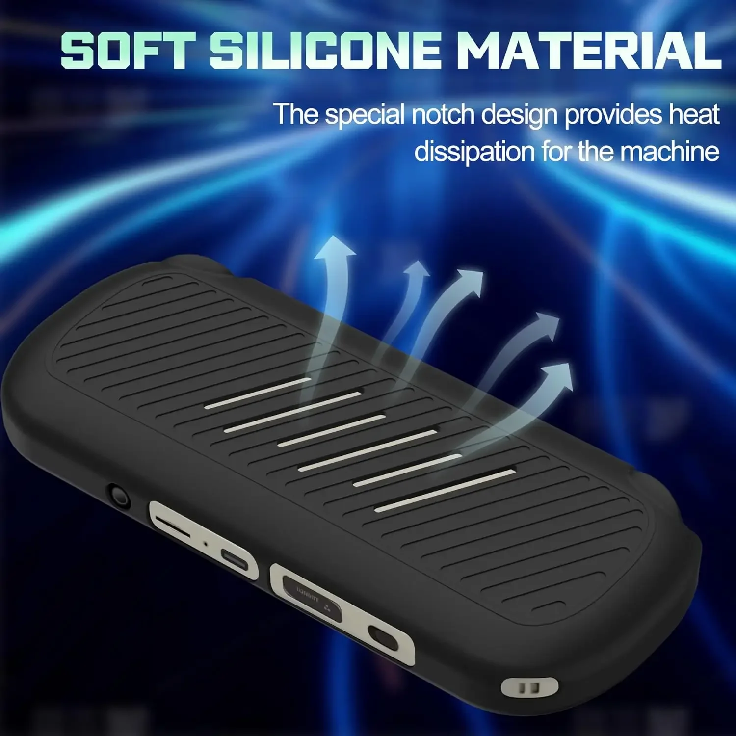 2-IN-1 زجاج + حافظة لهاتف Trimui Smart Pro غطاء حماية من السيليكون مضاد للخدش وواقي للشاشة ملحقات فيلم الزجاج المقسى