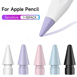 3/5/10PCS Pencil Tips for Apple Pencil Pro 1st  2nd Generation iPencil Sensitivity Nibs Compatible for iPad Pencil 2/1 Spare Nib