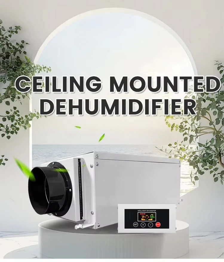 26L Commercial LED Display Air Purifier Indoor Greenhouse Home Dehumidifier Removable Water Tank 220V Farm Plants Growing