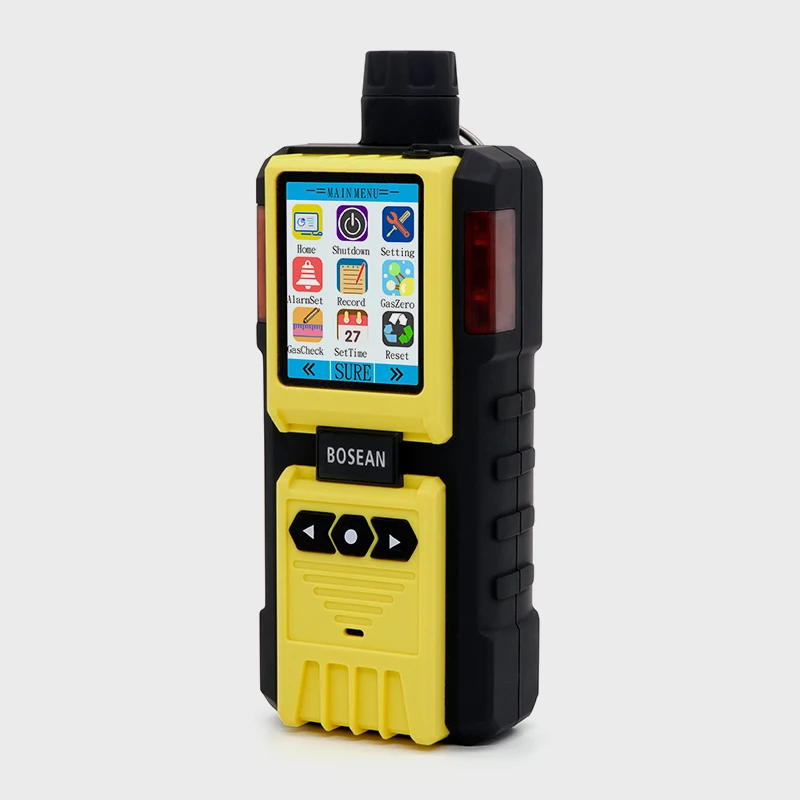For Bosean K-600 Portable 4-in-1 Gas Detector Multi-functional Analyzer with Built-in Pump