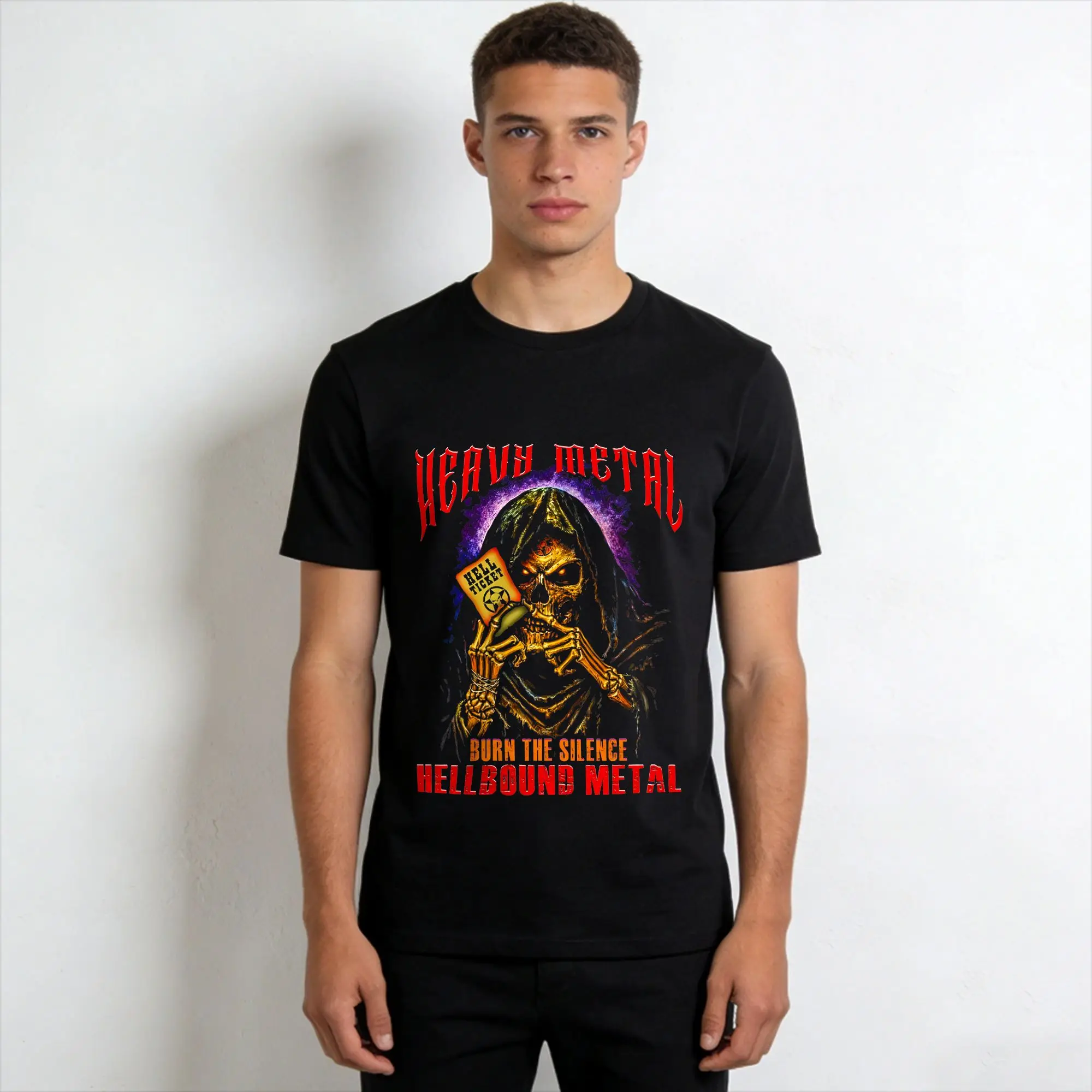 Hellraiser Horror Movie  Cotton T-Shirt For Men Summer  Y2K Casual T Shirts Crew Hippie Tee Shirt Big Size Dropshipping Clothing