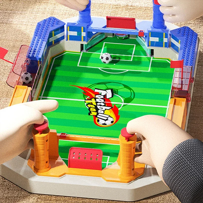 Tabletop Soccer Board Games Educational Toy Outdoor Portable Multigame Newest Tabletop Desktop Football Toys for Boys Kids Gifts