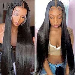 HD Lace Frontal Wig 28 30 inch Straight Human Hair Wigs 180% 13x4/6 Transparent Lace Front Wigs 5x5 Human Hair Lace Closure Wigs