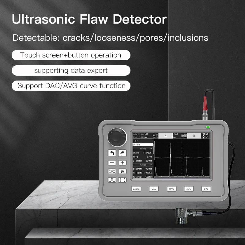 UFD80 Ultrasonic Flaw Detector Workpiece Internal Subtle Defect Detection Portable Equipment Flaw Detector