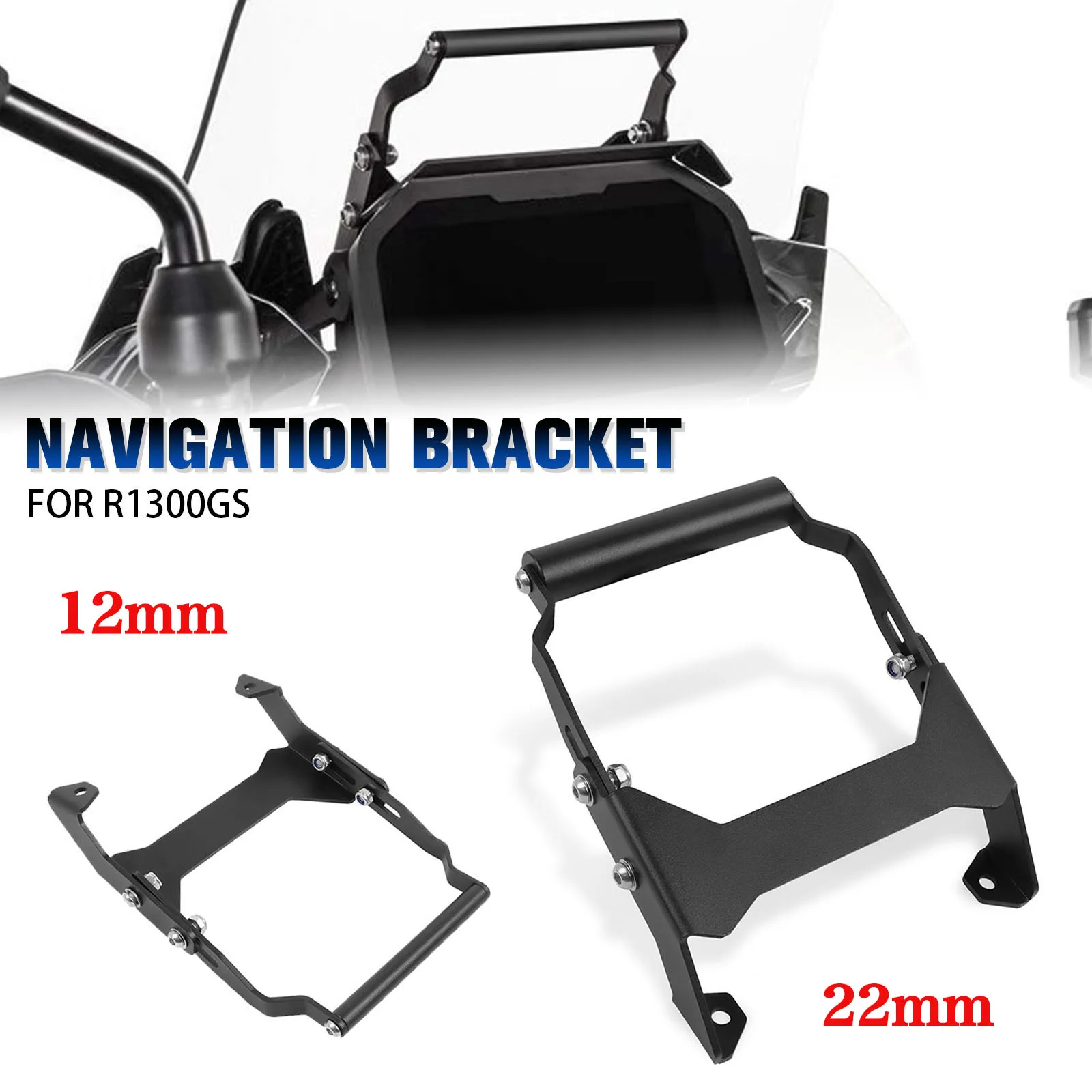 For BMW R 1300 GS Adventure ADV R1300GS GPS Smart Phone Navigation Mount Mounting Bracket Adapter Holder R1300 GS 2023 2024 2025