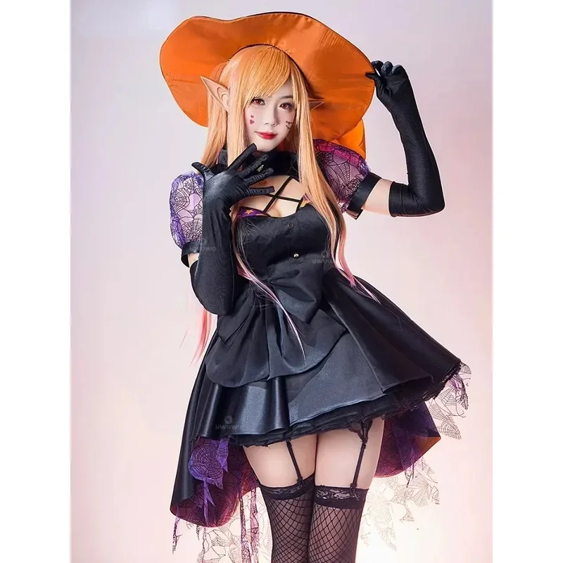 كيتاجاوا مارين زي أنيمي تأثيري ملابس تنكرية لحفلة الهالوين كرنفال jd;2