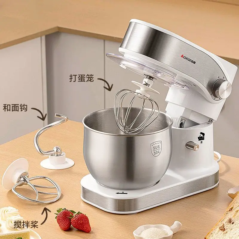 

Suitable forChef Machine Household 3L Small Dough Mixing Machine Kneading Multifunctional Electric Mixer Beating Cream Egg White