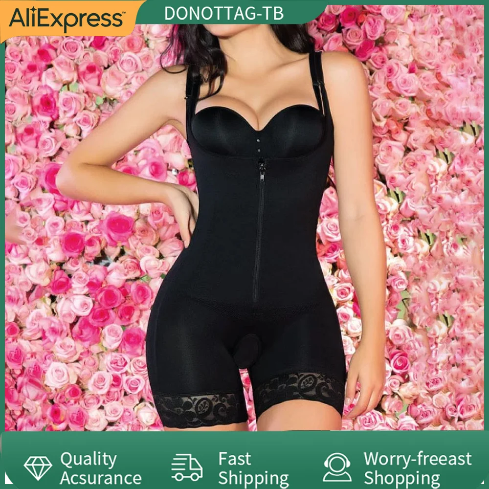 Women Waist Trainer Body Shaper Corset Corrective Slimming Underwear Bodysuit Sheath Tummy Control Shapewear Fajas Colombianas