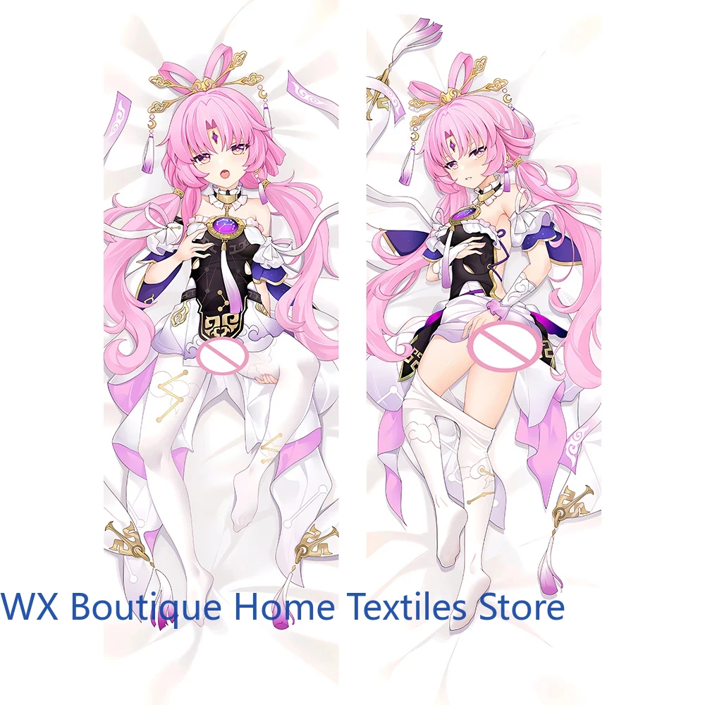 

Honkai star Rail Fu Xuan Dakimakura Cosplay Pillowcase Waifu 2WAY Hugging Body Pillow Throw Cushion Cover