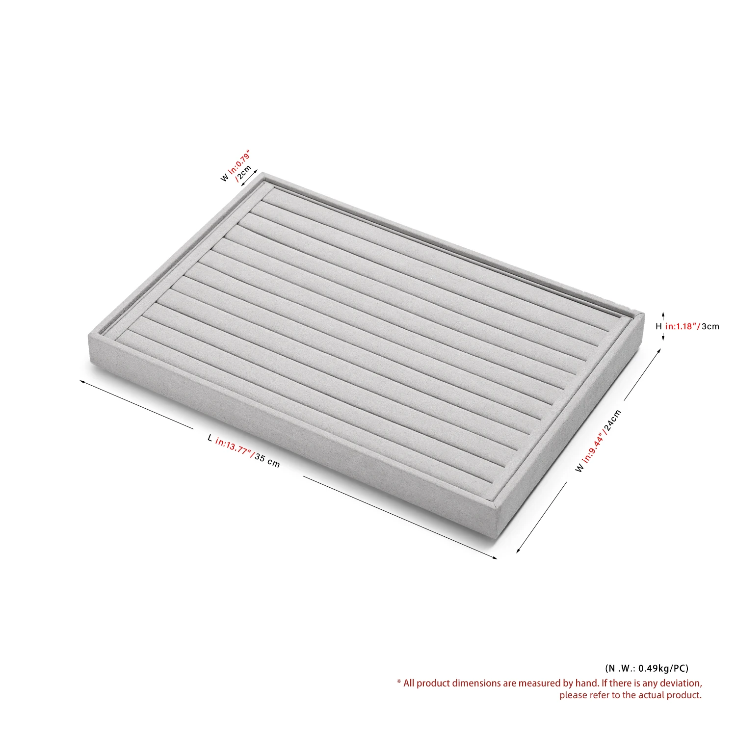 Oirlv Ring Display Stand: Versatile Velvet Rack for Organizing Showcasing Rings, Ideal for Jewelry Storage & Stylish Arrangement