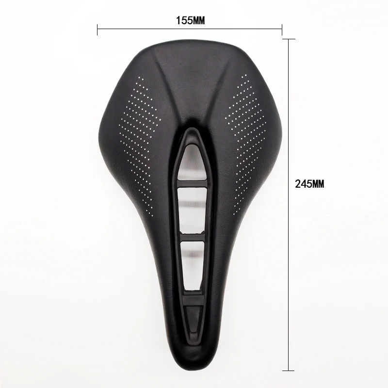 Purpura-Ultralight Bicycle Saddle, Ultra-Fine Leather, Bicycle Seat, 245-155mm, Hot-selling