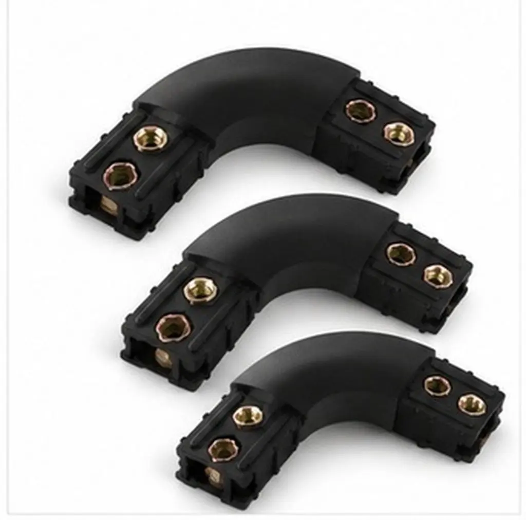 4Pcs Furniture Elbow Joint Connectors Plastic Square Tube Corner Adapter Bed Frame Support Hardware Frame Assembly Parts