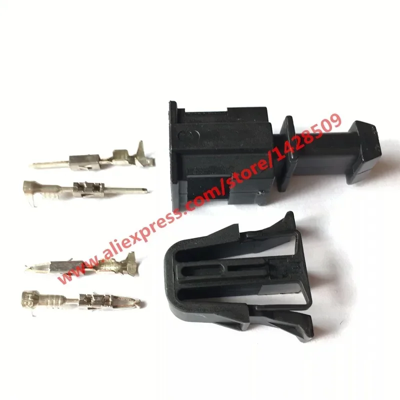 1 Set 2 Pin Automotive Connector Female And Male Plug For VW 535972731 535972721