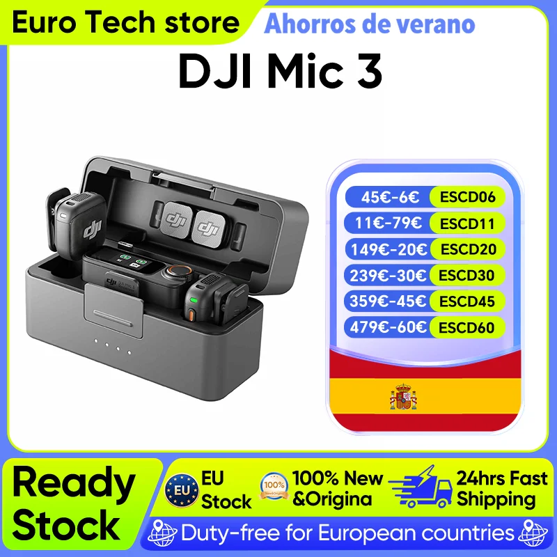 Dji Mic 3 (1 Tx + 1 Rx) - Imagen 6